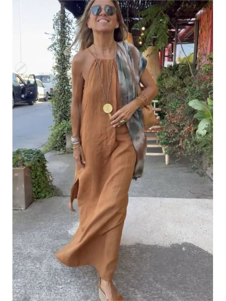 Lynor™ | Coastal Breeze Maxi Dress