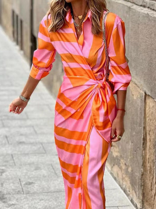 Lynor™ | Stylish Casual Wrap Dress – Effortless Elegance for Everyday Wear