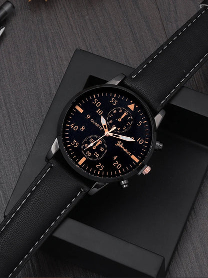 Lynor™ | 4-Piece Set with Fashion Watch and Bracelets
