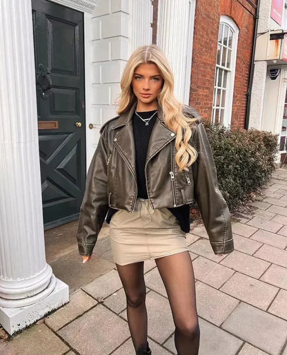 Lynor™ | Fashionable leather jacket