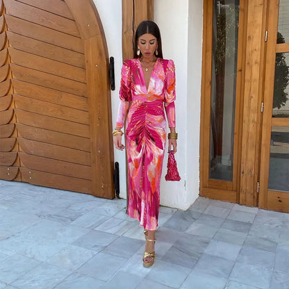 Lynor™ | Elegant Flowy Maxi Dress