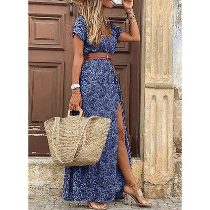 Lynor™ | Casual Summer Maxi Dress – Effortless Style with a Flowing Silhouette