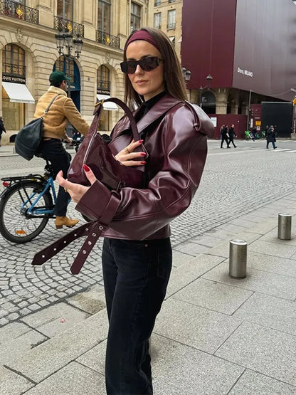 Lynor™ | Beautiful leather jacket