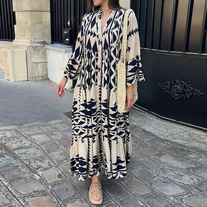 Lynor™ Light & Flowing Midi Dress – For Effortless Elegance