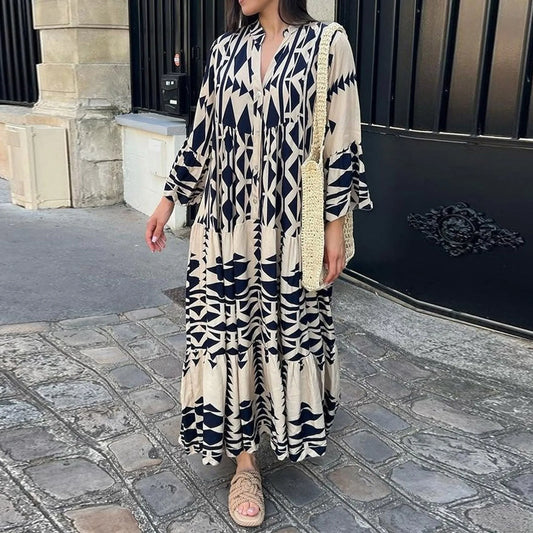 Lynor™ Light & Flowing Midi Dress – For Effortless Elegance