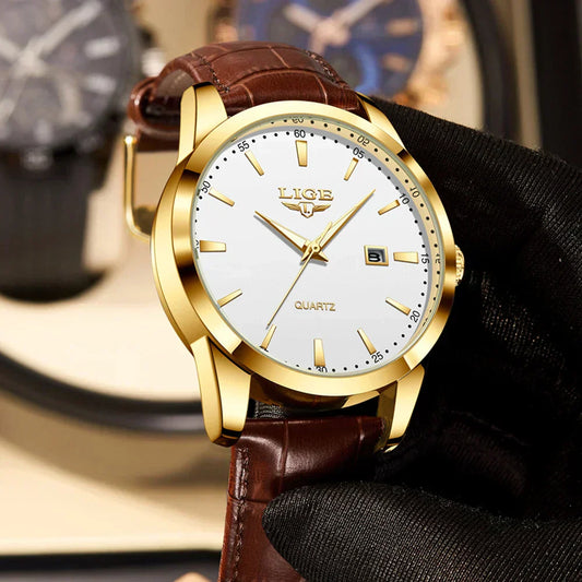 Lynor™ | Military Leather Watch