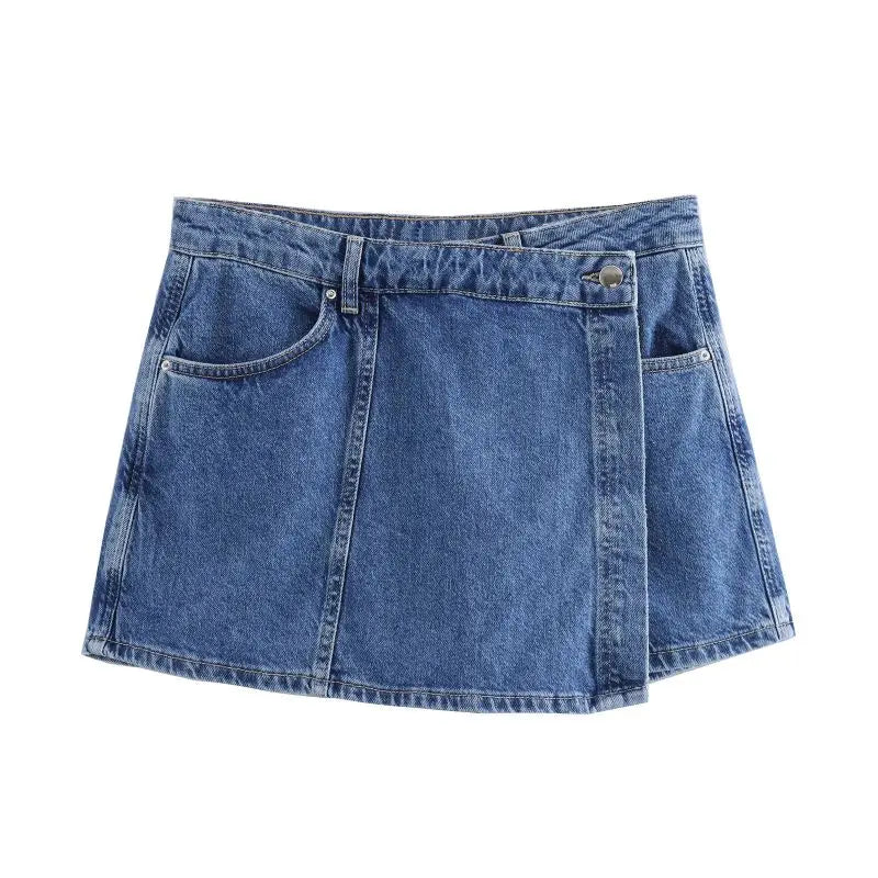 Lynor™ | V-Neck Denim Set