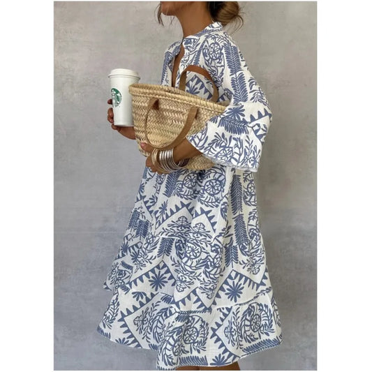 Lynor™ | Casual Loose Fit Dress – Stylish Comfort with a Relaxed Silhouette