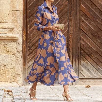 Lynor™ | Classic Shirt Dress – Timeless Structure with Everyday Sophistication