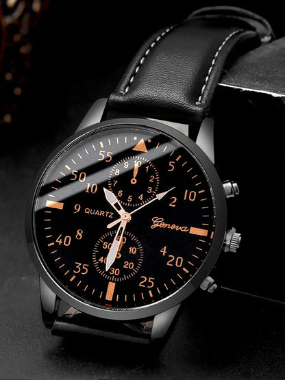 Lynor™ | 4-Piece Set with Fashion Watch and Bracelets