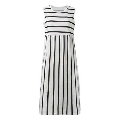 Lynor™ | Striped Casual Maxi Dress with Pockets for Effortless Everyday Style