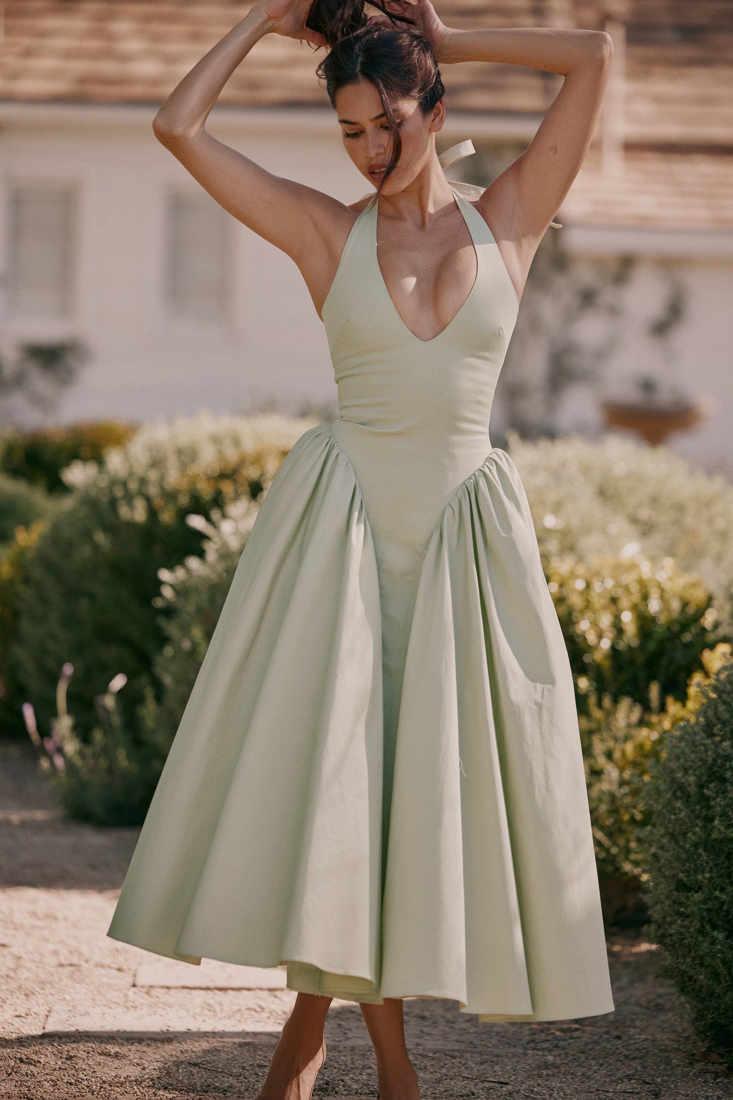 Lynor™ | Elegant Midi Dress
