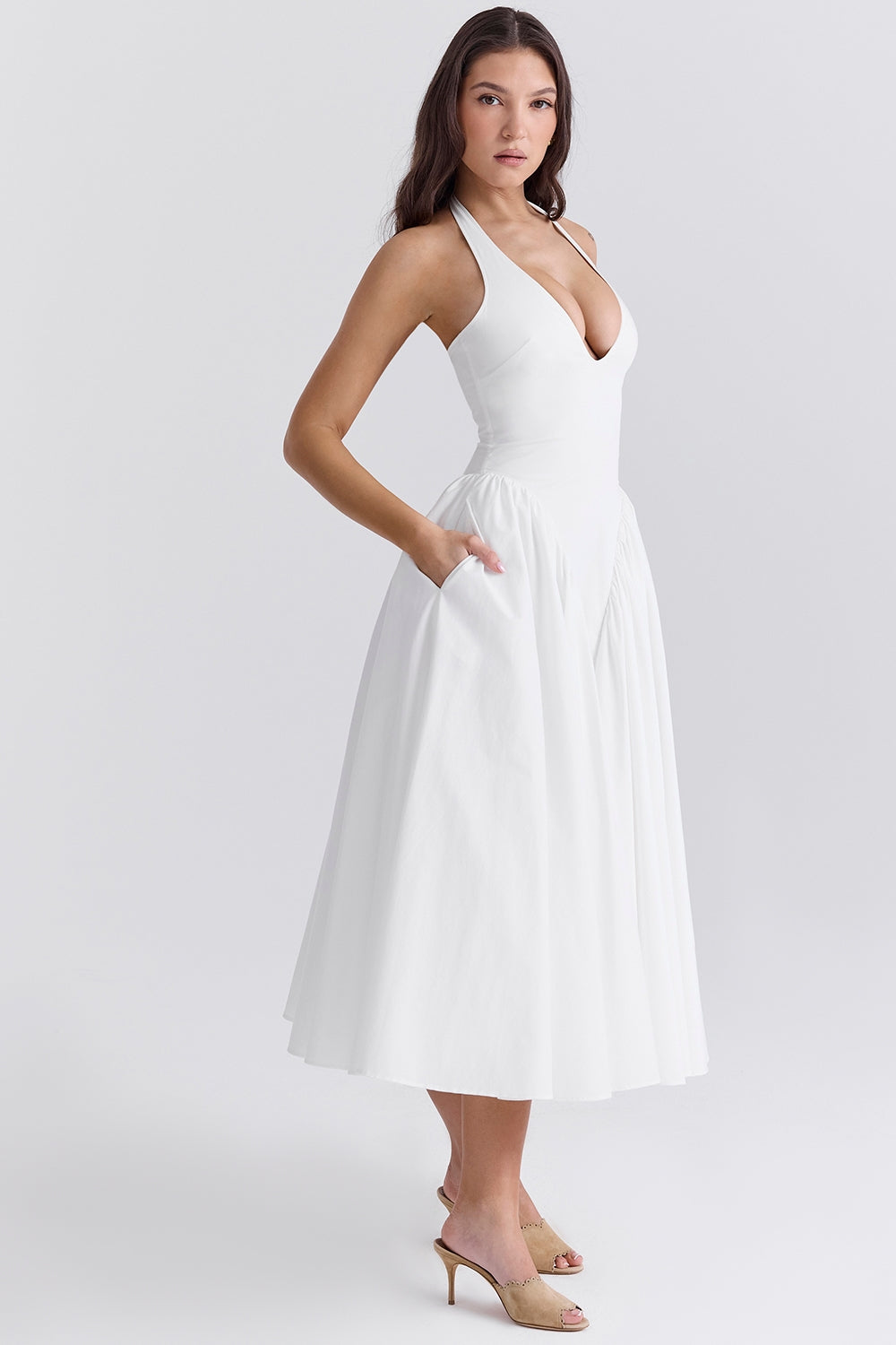 Lynor™ | Elegant Midi Dress