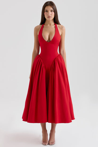 Lynor™ | Elegant Midi Dress