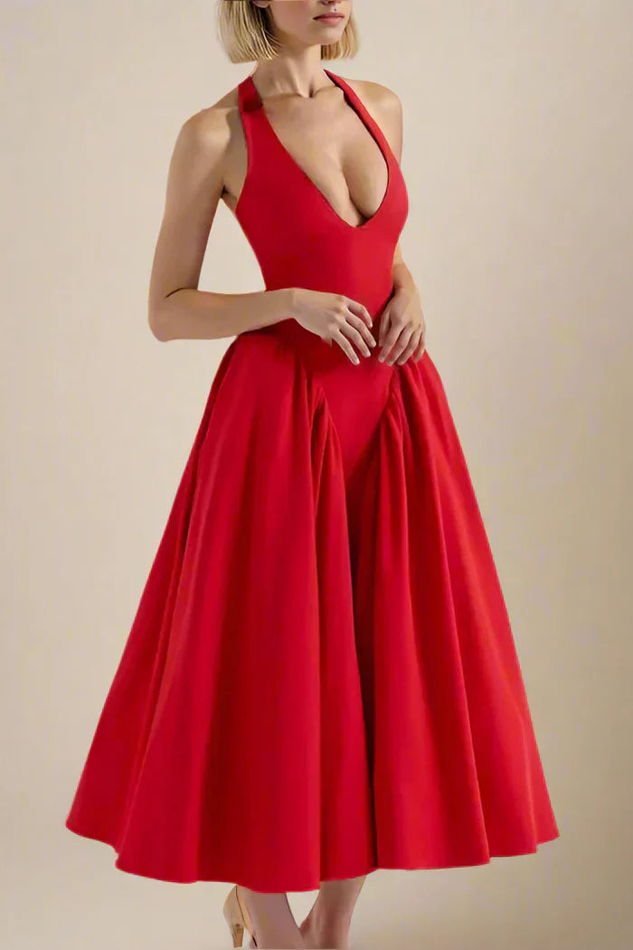 Lynor™ | Elegant Midi Dress