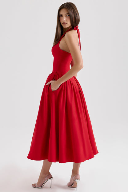 Lynor™ | Elegant Midi Dress