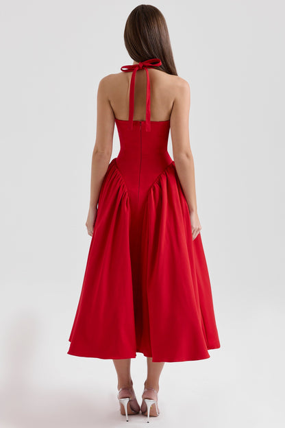 Lynor™ | Elegant Midi Dress