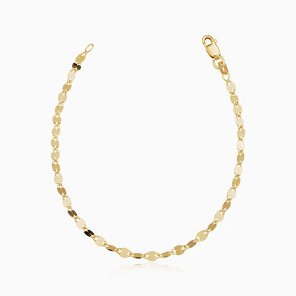 Lynor™ | Cabaret Bracelet – Glamorous 14K Gold with Vintage-Inspired Flair