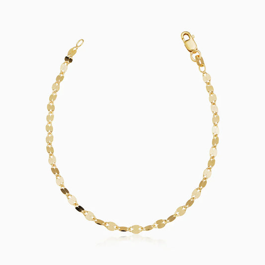 Lynor™ | Cabaret Bracelet – Glamorous 14K Gold with Vintage-Inspired Flair