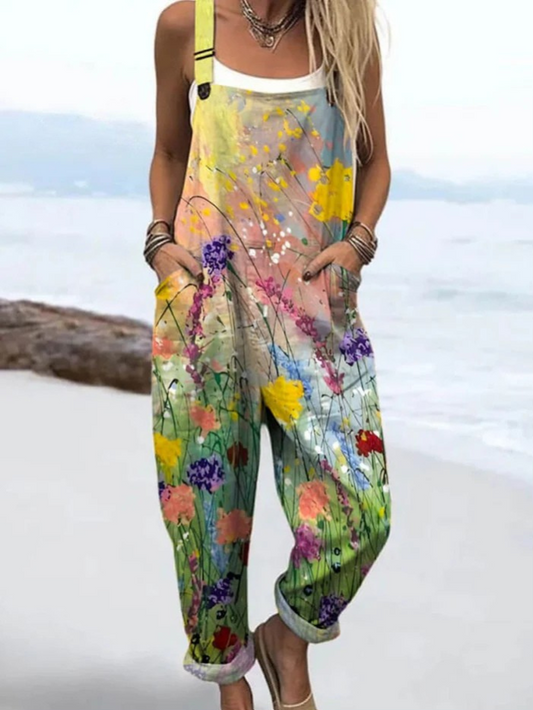 Lynor™ | Artistic Jumpsuit – Bold Expression in a Flowing Silhouette