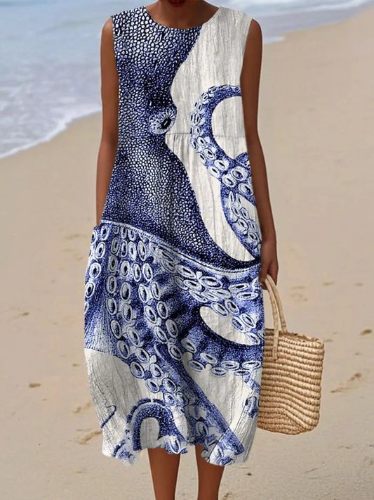 Lynor™ | Elegant Casual Dress – Timeless Style with Effortless Comfort