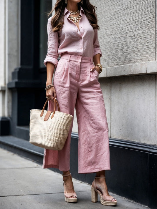 Lynor™ | Elegant Blush Pink Set