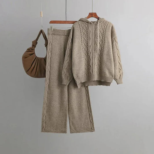 Lynor™| Oversized Knit Set – Ultimate Comfort