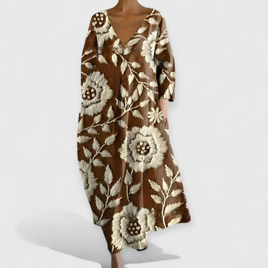 Lynor™ | Signature Premium V-Neck Dress