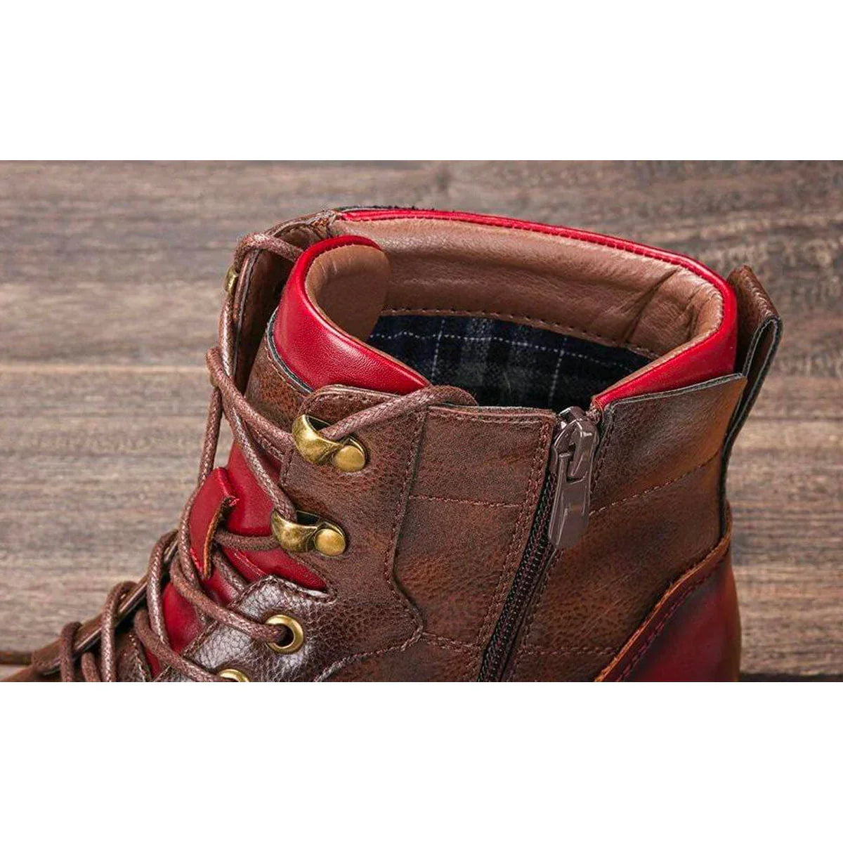 Lynor™ | Leather Oxford Boots