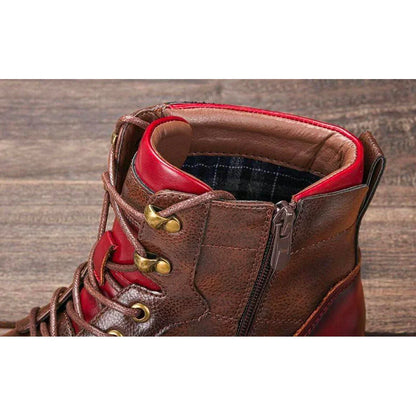 Lynor™ | Leather Oxford Boots