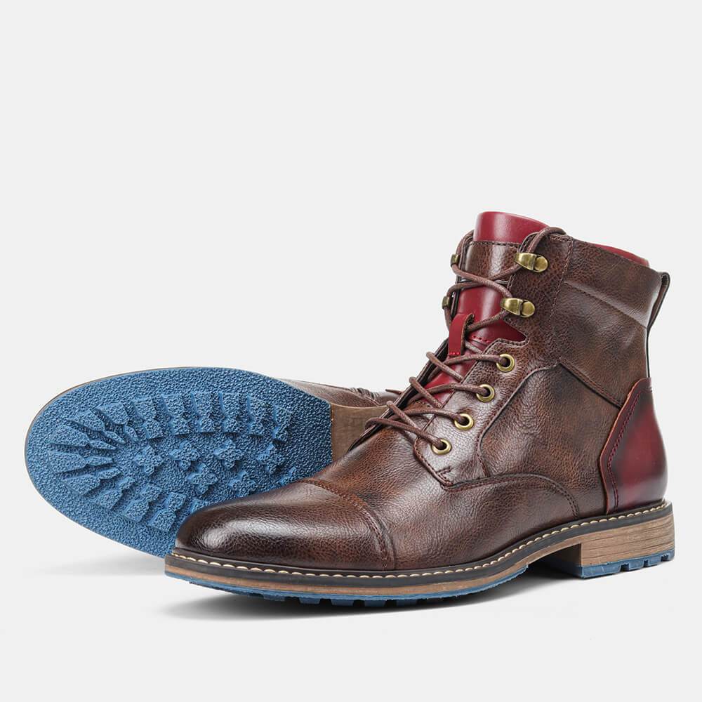 Lynor™ | Leather Oxford Boots