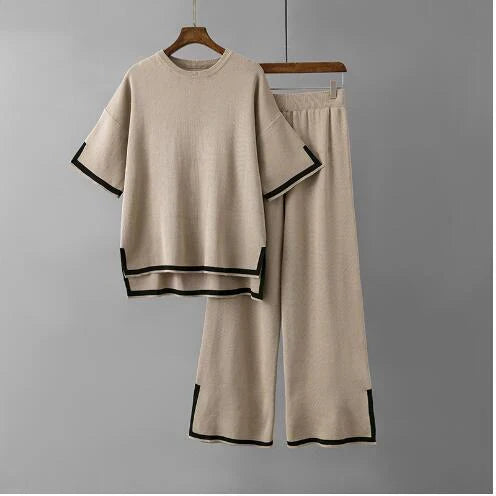 Lynor™ Korean Two-Piece Set – Lightweight & Soft Stretch