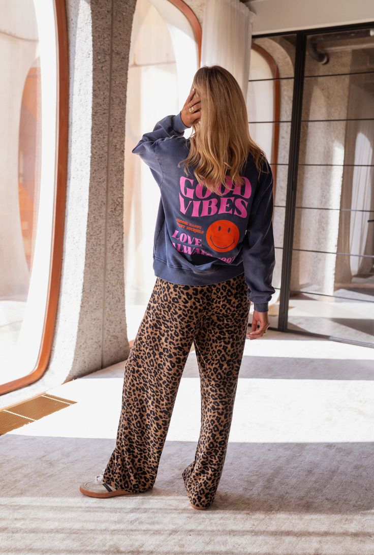 Lynor™ | Leopard Print Sweatpants – Bold Comfort with Wild Style