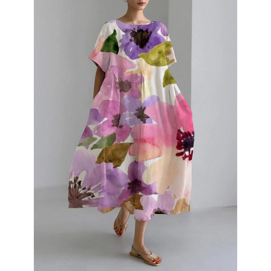 Lynor™ Lumea – Relaxed Floral Style Dress