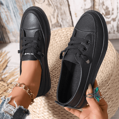 Lynor™ | Classic Lace-Up Casual Sneakers