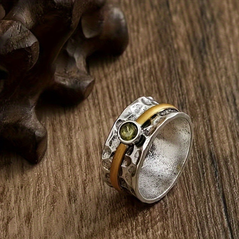 Lynor™ | Elegant Green Zirconia Ring