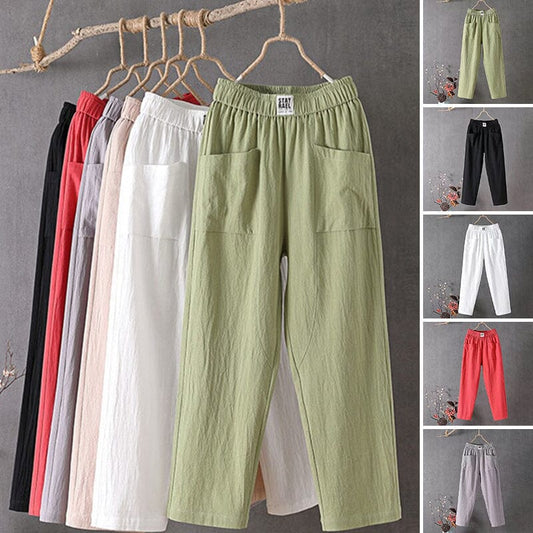 Lynor™ | Linen blend Trousers