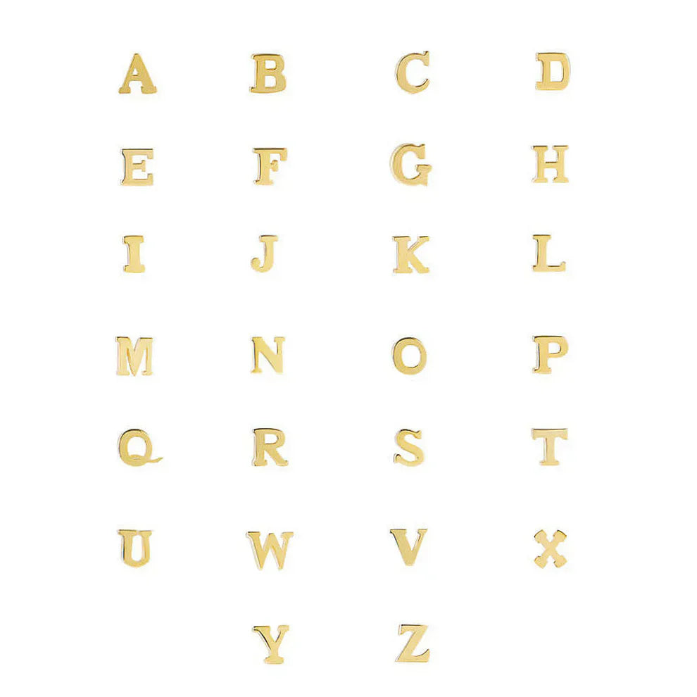 Lynor™ | Vita Signa Initial Bracelet – Personalized 14K Gold with Elegant Simplicity