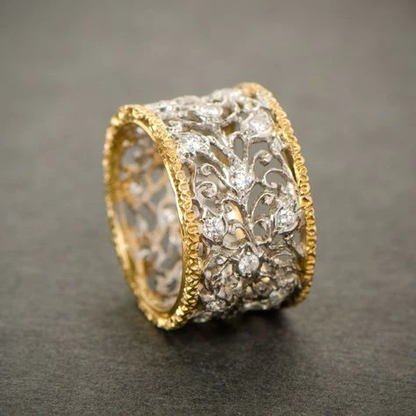Lynor™ | Vintage Ivy Zirconia Ring