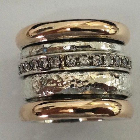 Lynor™ | Layered Thick Gold Ring in Vintage Style – Bold Retro Elegance