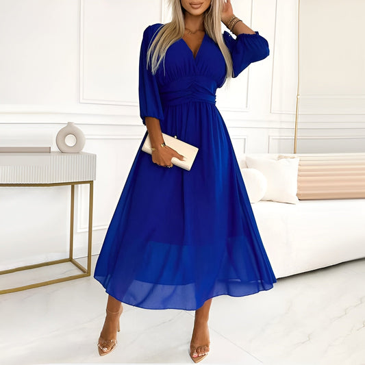 Lynor™ | Light Silky Chiffon Dress