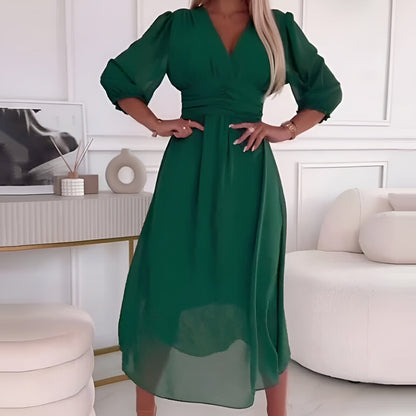 Lynor™ | Light Silky Chiffon Dress