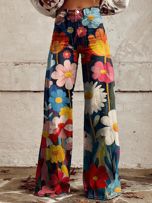 Lynor™ | Vintage Artistic Design Trousers