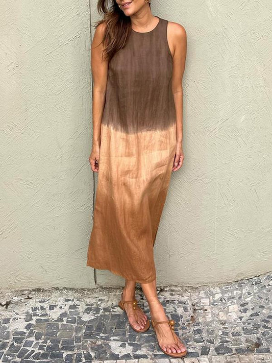 Lynor™ | Printed Midi Dress for Effortless Elegance