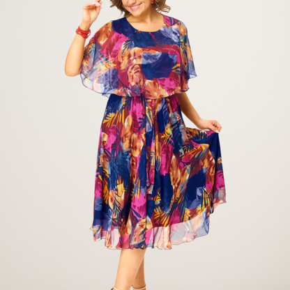 Lynor™ | Comfortable Chiffon Dress Plus Sizes