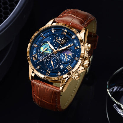 Lynor™ | Elegant Moon Phase Watch