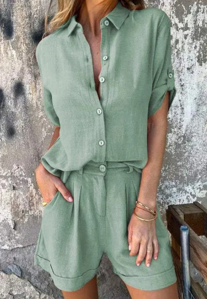 Lynor™ | Flowy Two-Piece Set for Effortless Days