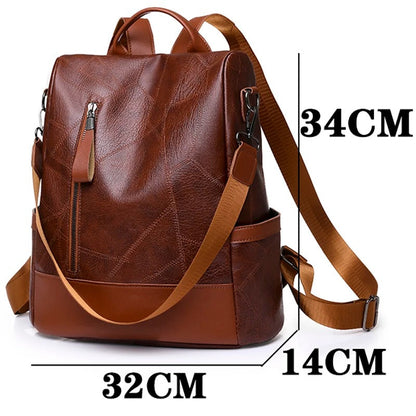 Lynor™ | Stylish Women's Leather Backpack