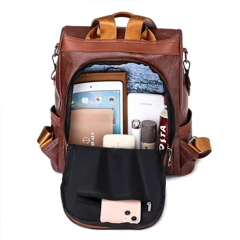 Lynor™ | Stylish Women's Leather Backpack