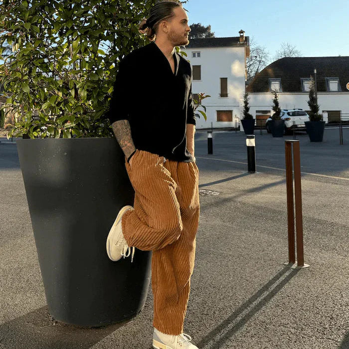 Lynor™ | Unique Corduroy Pants